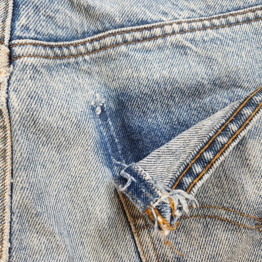 Vintage Levis 517 0217 Bootcut Jeans Mens 32x27 Orange Tab Denim USA Made 80s